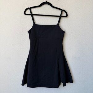Talulah Black Athleisure Dress with Built-In Shorts Size L